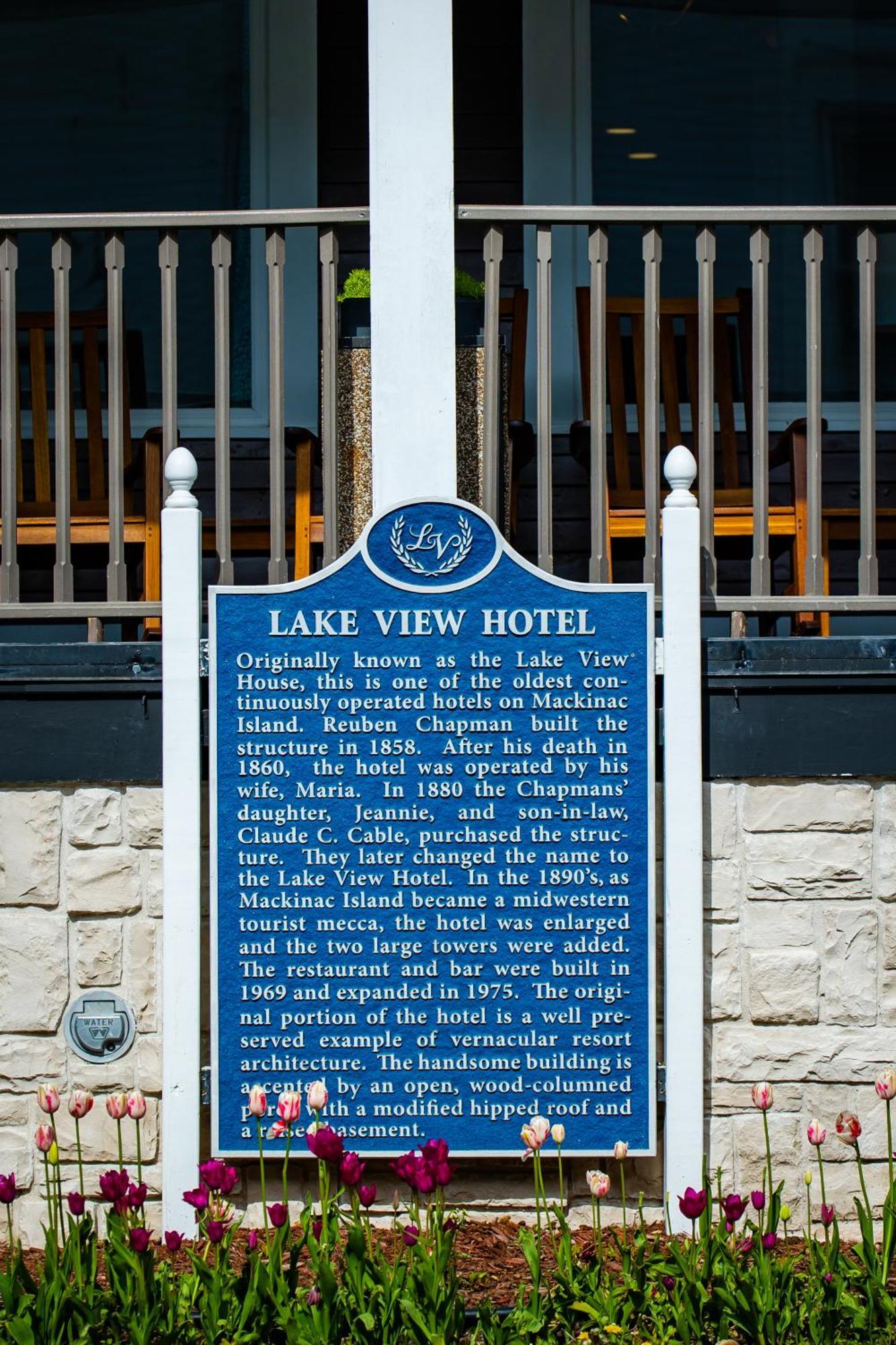 Lake View Hotel Île Mackinac Extérieur photo